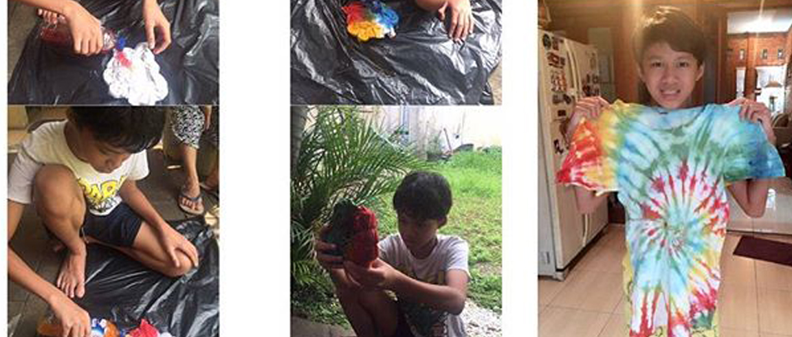 Tie Dye – Karya Siswa Homeschooling Brilliant Jakarta Barat